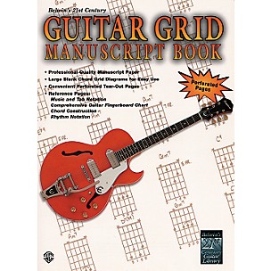 Alfred Guitar Grid Manuscript Book