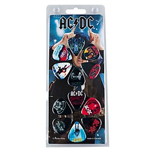 Perri's Guitar Picks - 12 Pack of ACDC