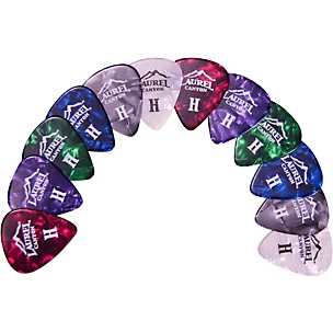 Laurel Canyon Guitar Picks Assorted Colors Celluloid