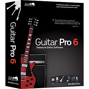 eMedia Guitar Pro 6.0 Tablature Editing Software
