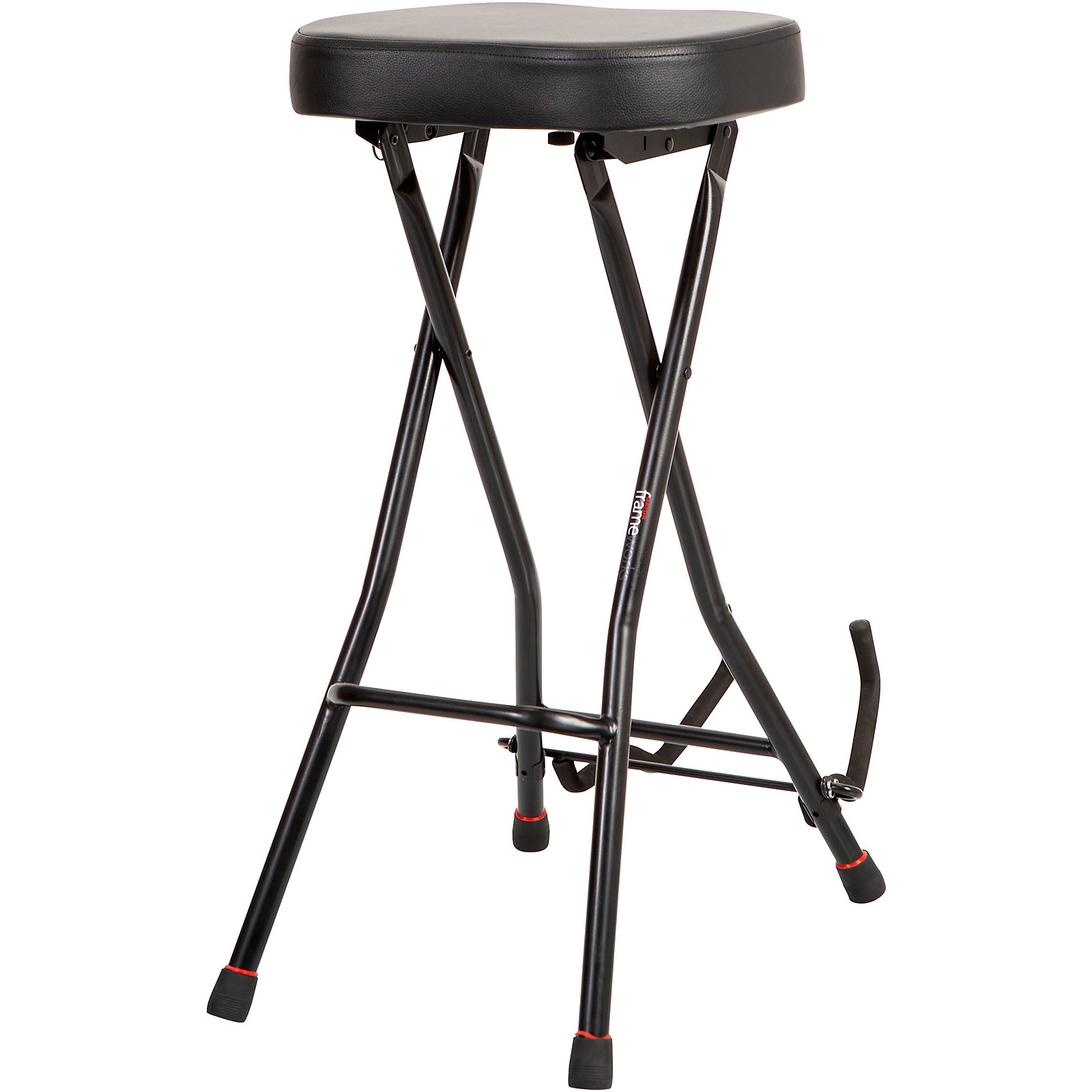 WITH STOOL GUITAR STAND+楽譜クリップ付き IDJNOW | Stand with Stool Guitar Frameworks Gator パーカッション・打楽器