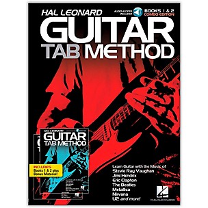 Hal Leonard Guitar Tab Method Books 1 & 2 Combo Edition (Book/Online Audio)