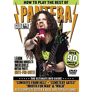 Alfred Guitar World: How To Play the Best of Pantera (DVD)