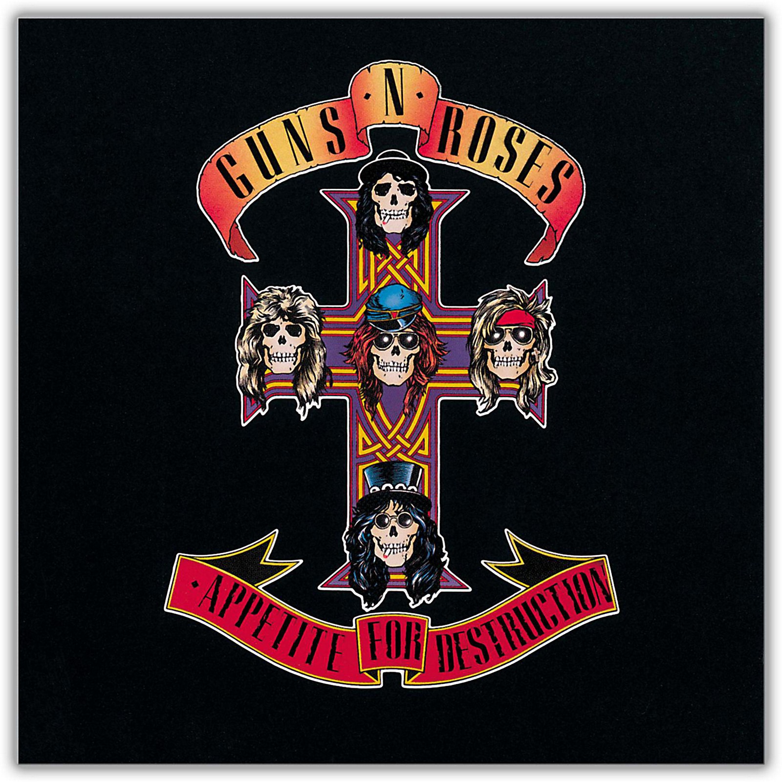 Guns N' Roses - Appetite For Destruction (Red Vinyl) - Vinyl Pussycat  Records