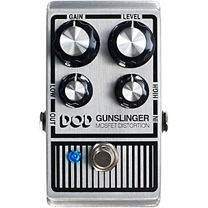 DOD Gunslinger MOSFET Distortion Guitar Effects Pedal