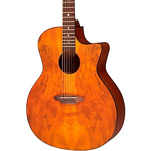 Luna Gypsy Spalt Grand Concert Acoustic Guitar