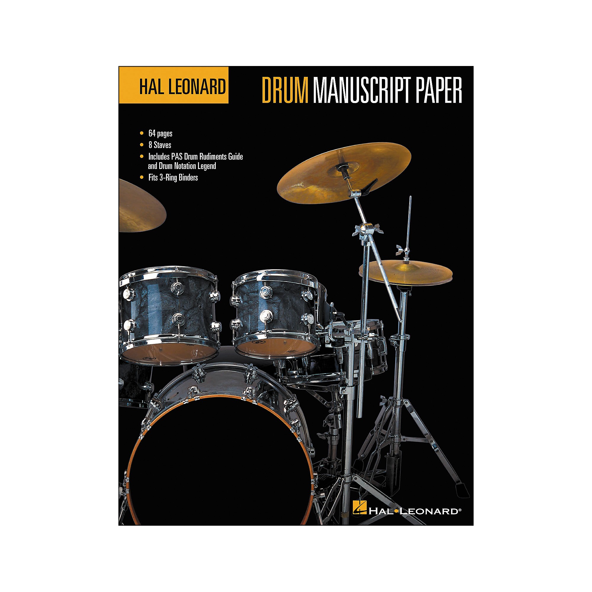 Hal Leonard Drum Manuscript Paper (8.5Hal Leonard Drum Manuscript Paper (8.5  