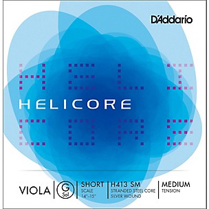 D'Addario H413 Helicore Long Scale Viola Light G String