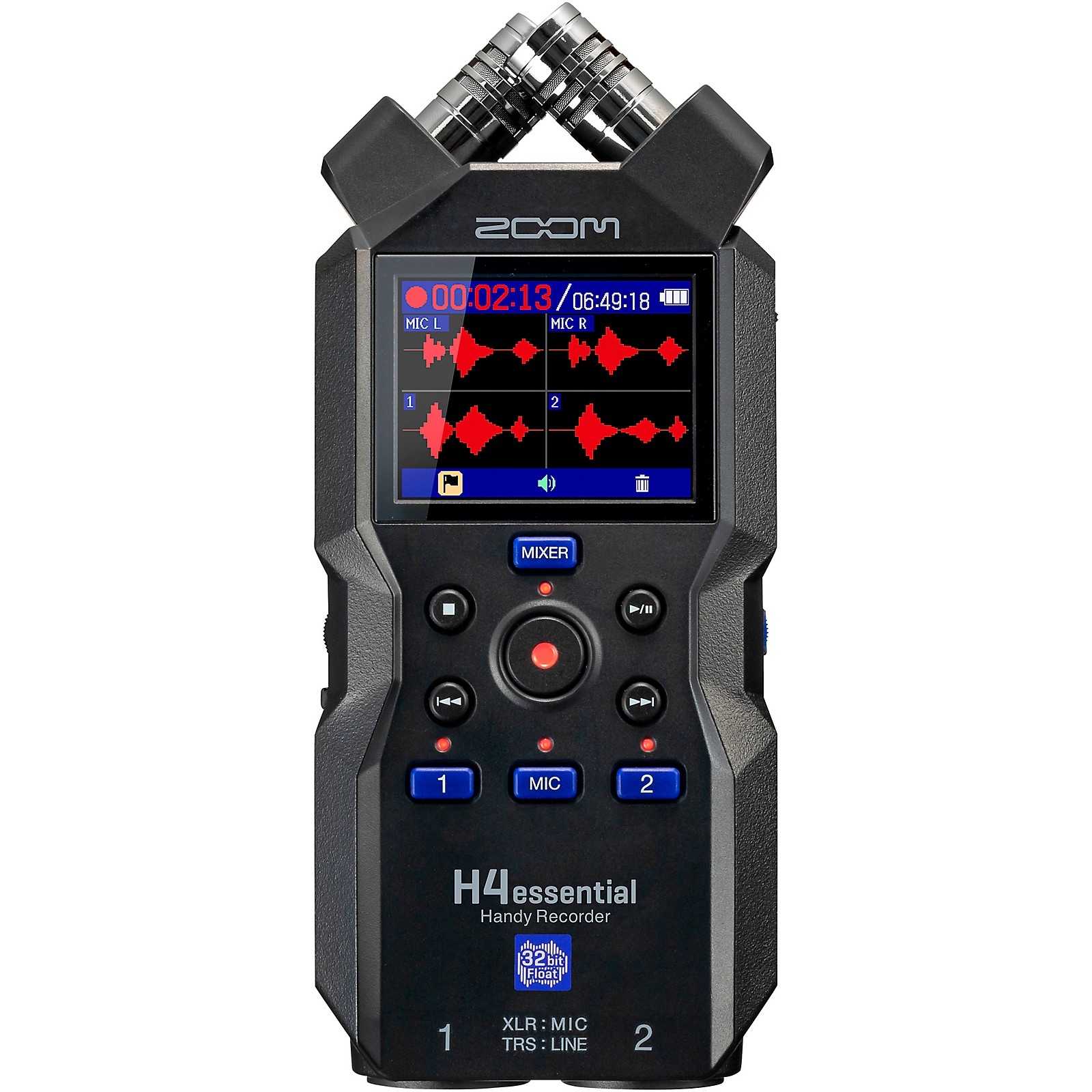 Zoom H4essential 32-Bit Float 4-Track Recorder | Music & Arts