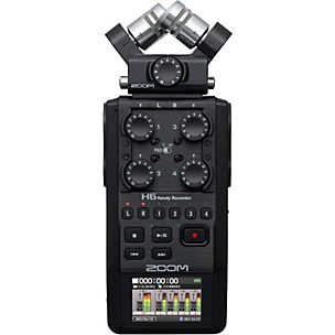Zoom H6 Pro Handheld Recorder, All-Black Edition