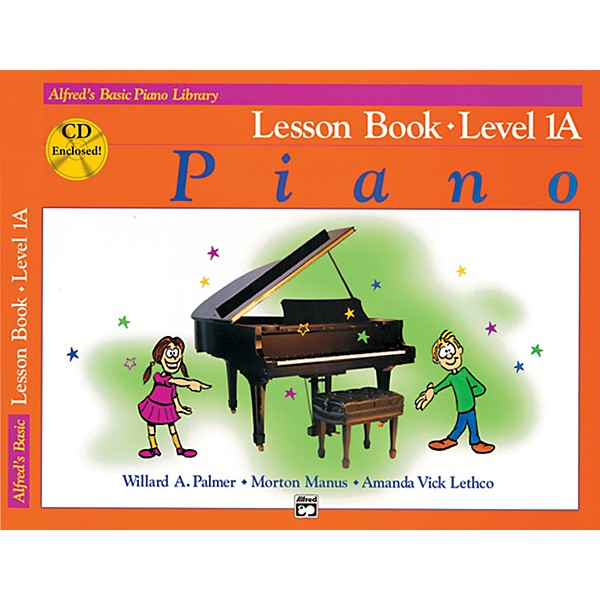 Alfred Alfred's Basic Piano Course Lesson Book 1A Book 1A & CD Music