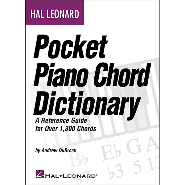 chord dictionary poster