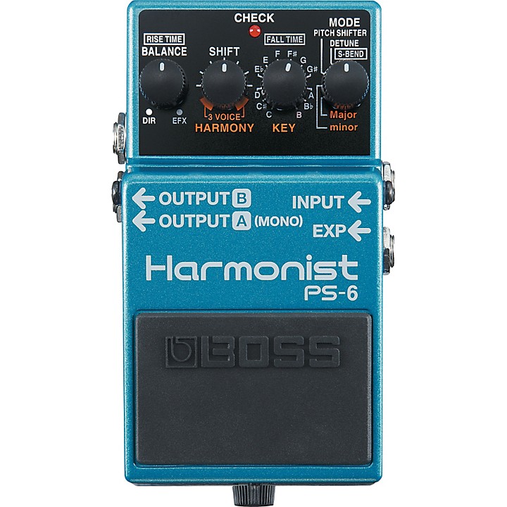 BOSS PS-6 Harmonist Pitch Shifter Guitar Effects Pedal | Music & Arts