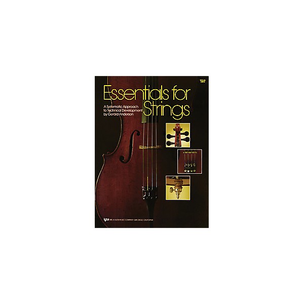 KJOS Essentials for Strings Violin Book Music & Arts