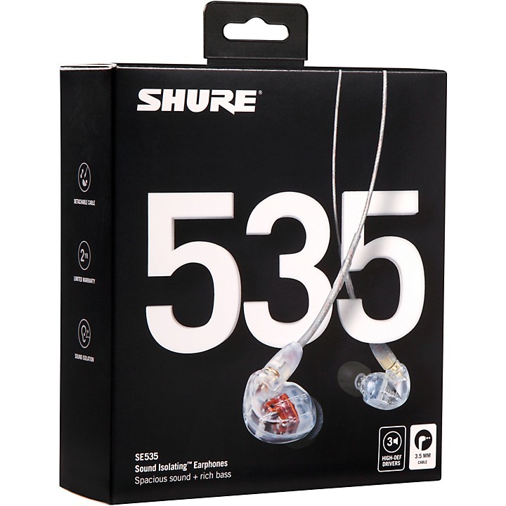 Shure SE535 Sound Isolating Earphones | Music & Arts