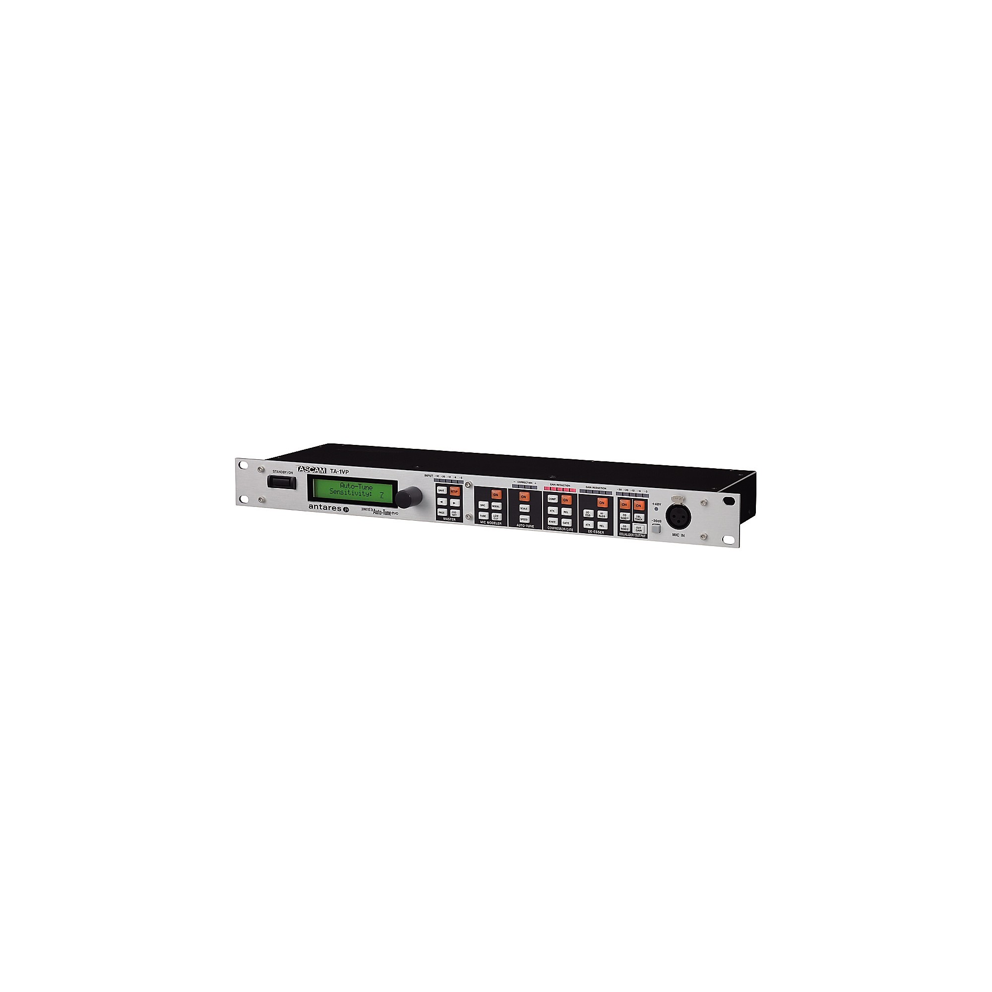 TASCAM TA-1VPマイクプリアンプAntares搭載 antares Auto-Tune Evo搭載マイクプリアンプ TA-1VP TASCAM｜タスカム