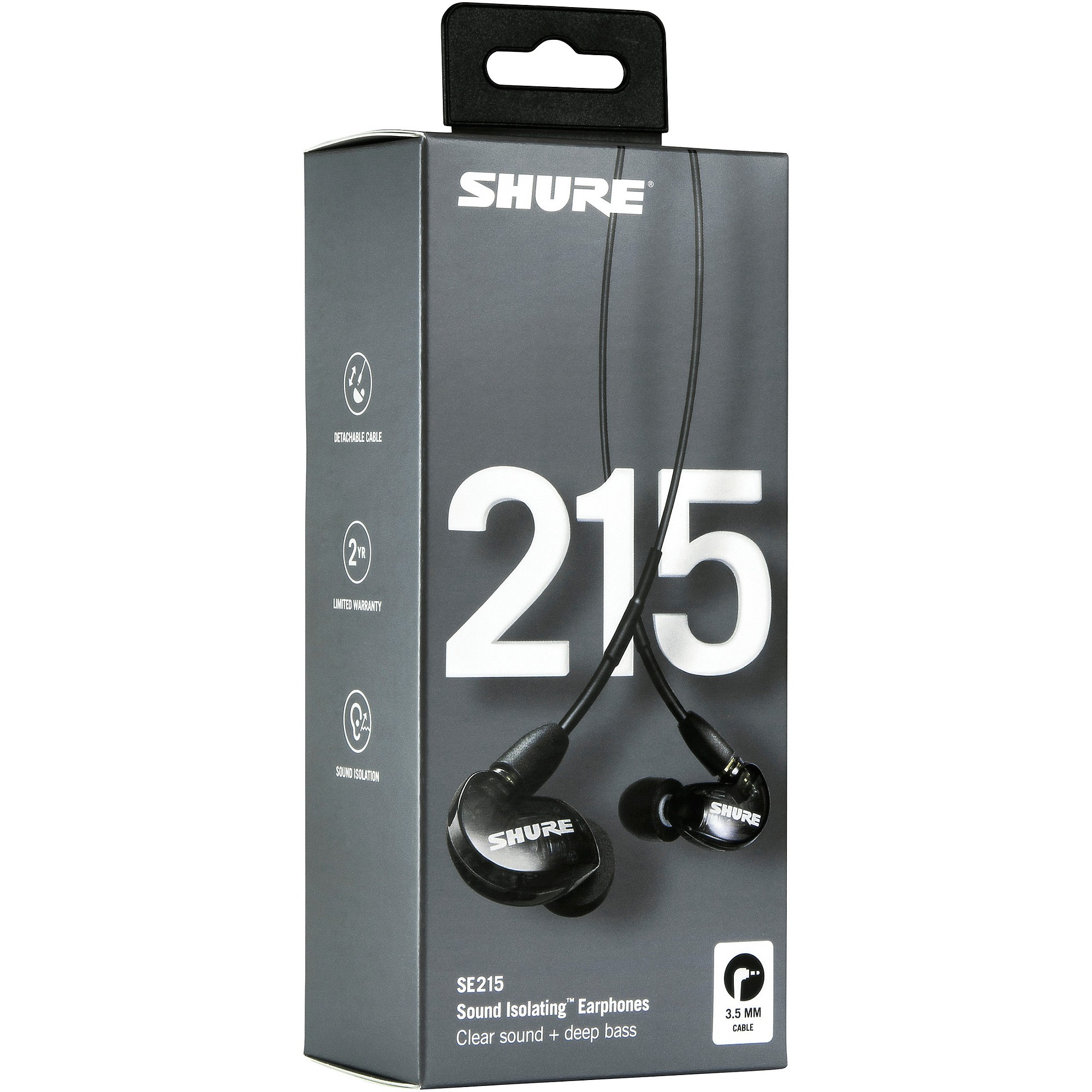 Shure SE215 Dynamic MicroDriver Earphones | Music & Arts