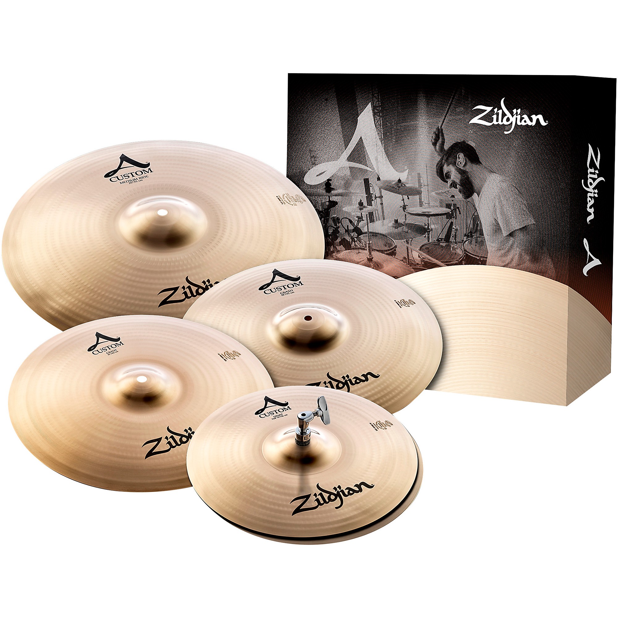 Zildjian Zildjian A Custom Cymbal Pack With Free 18