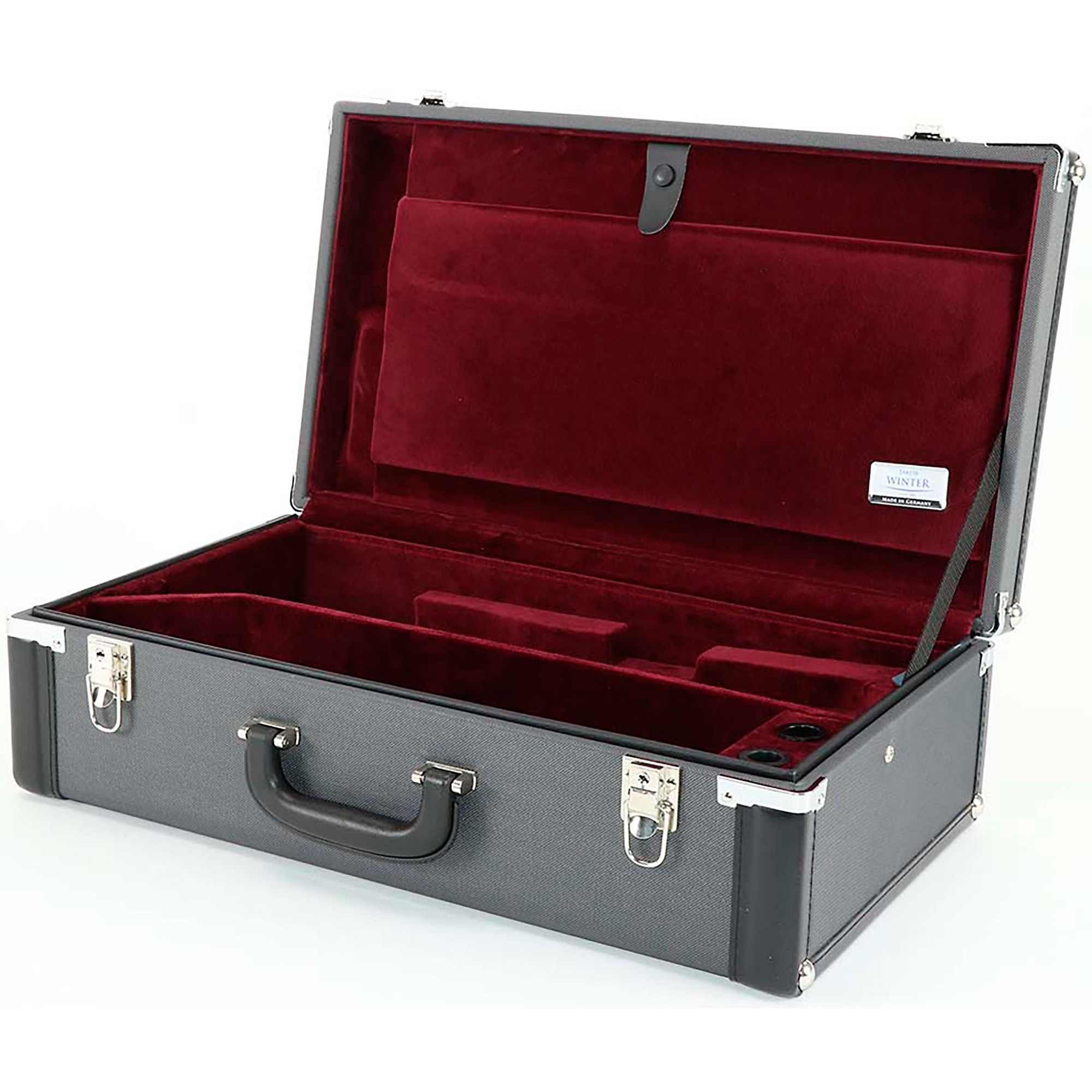 JUPITERミドルクラス赤ベルJTR-606MR ＋Bach7C ＋豪華ケース J. Winter JW 770 N Deluxe Wood Trumpet Case | Music & Arts