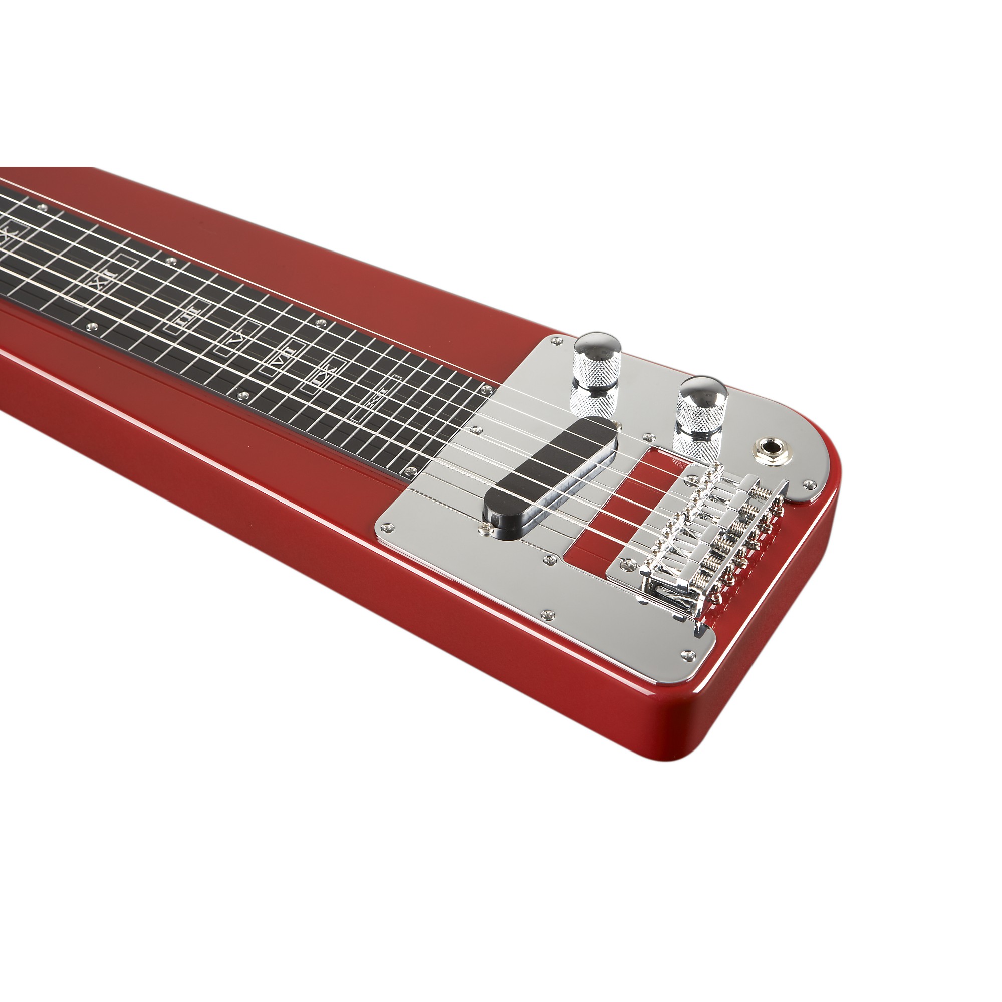スチールギター　スティールギター　ROGUE Rogue RLS-1 Lap Steel Guitar With Stand and Gig Bag Metallic