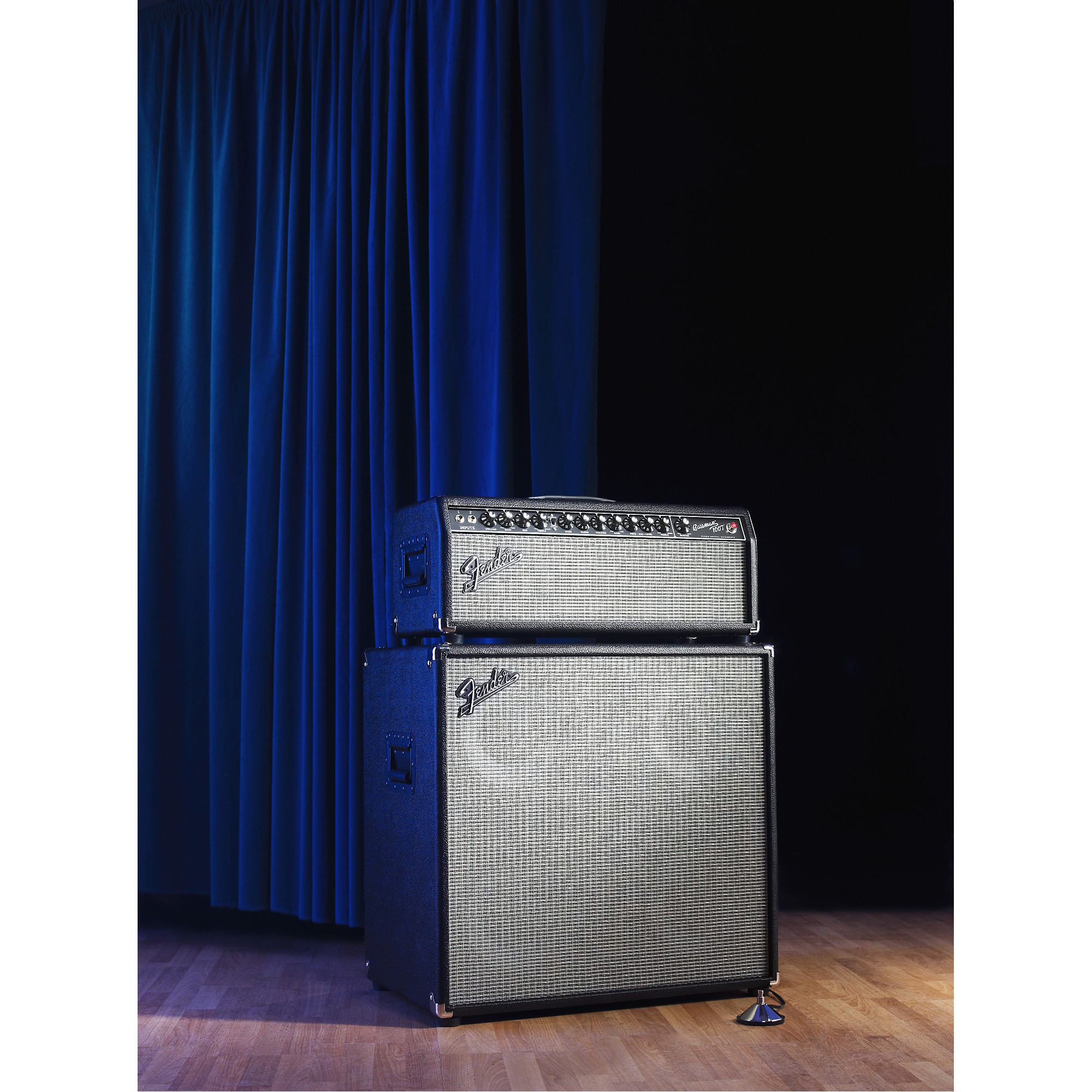Fender Bassman Pro 410 4x10 Neo Bass Speaker Cabinet Black | Music