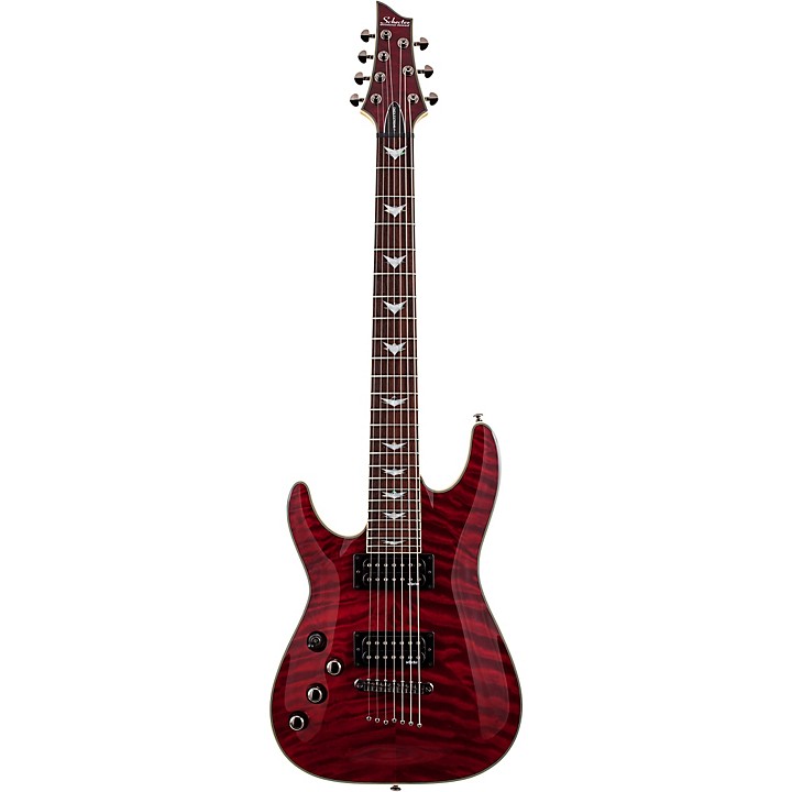 Schecter Guitar Research Schecter Guitar Research Omen Extreme-7  Left-Handed Electric Guitar