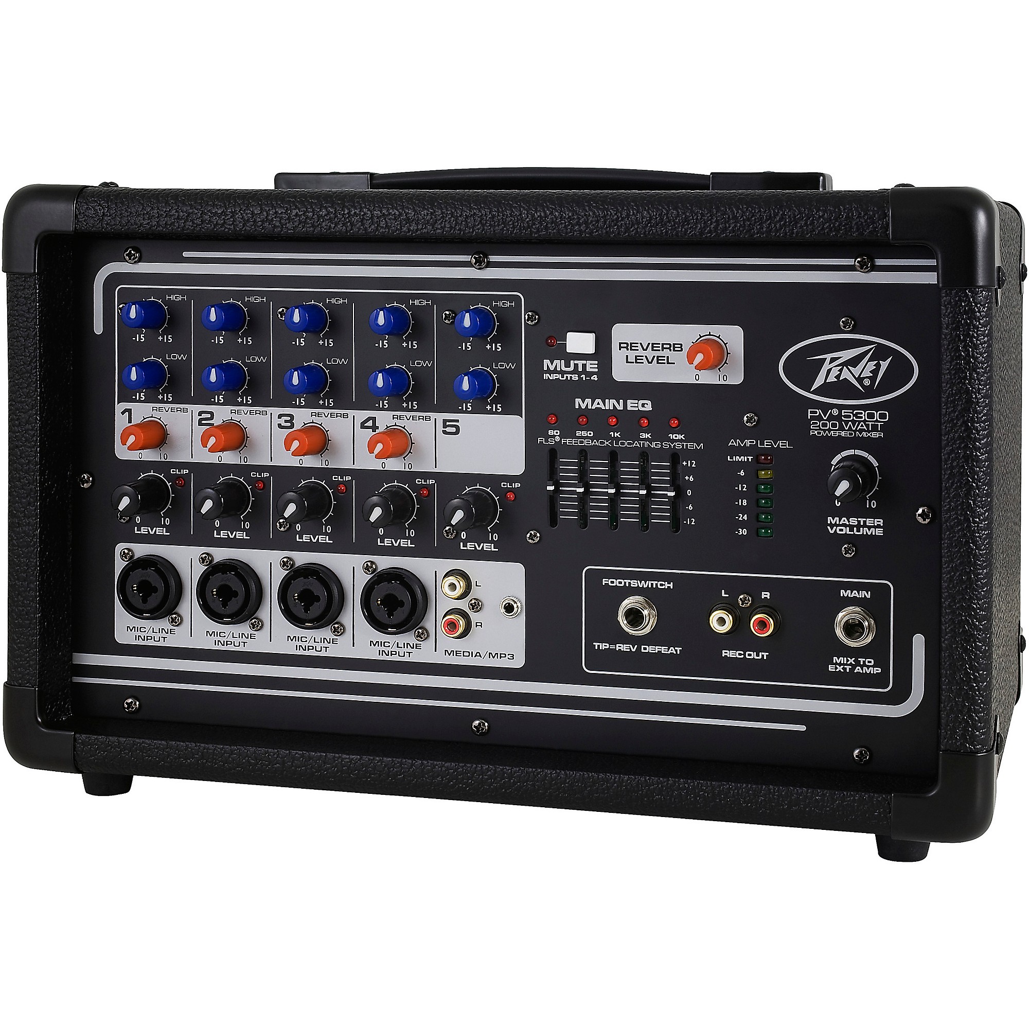 Peavey PV 5300 5-Channel Powered Mixer | Music & Arts