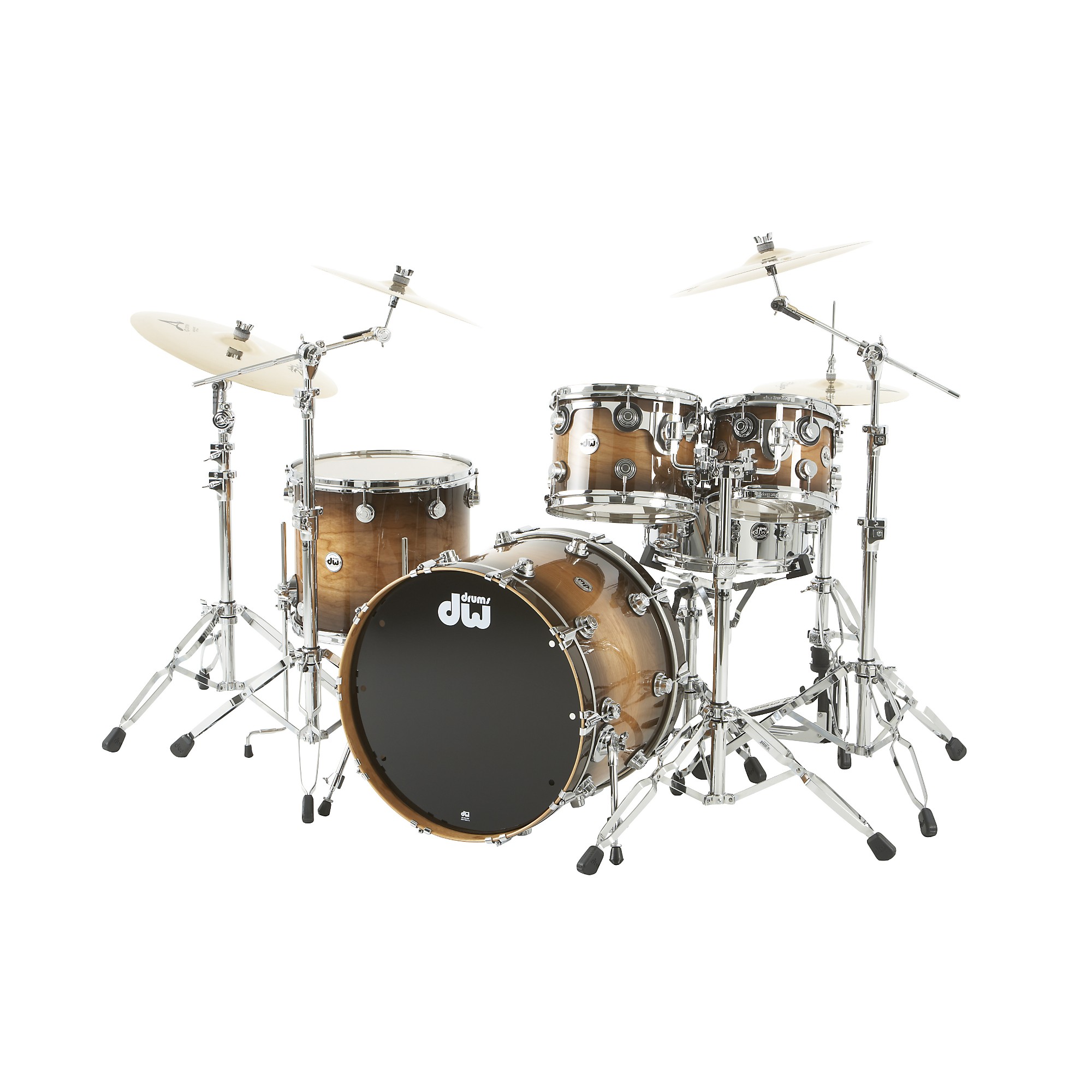 DW Collector's Cherry Lacquer Specialty 4-Piece Shell Pack | Music