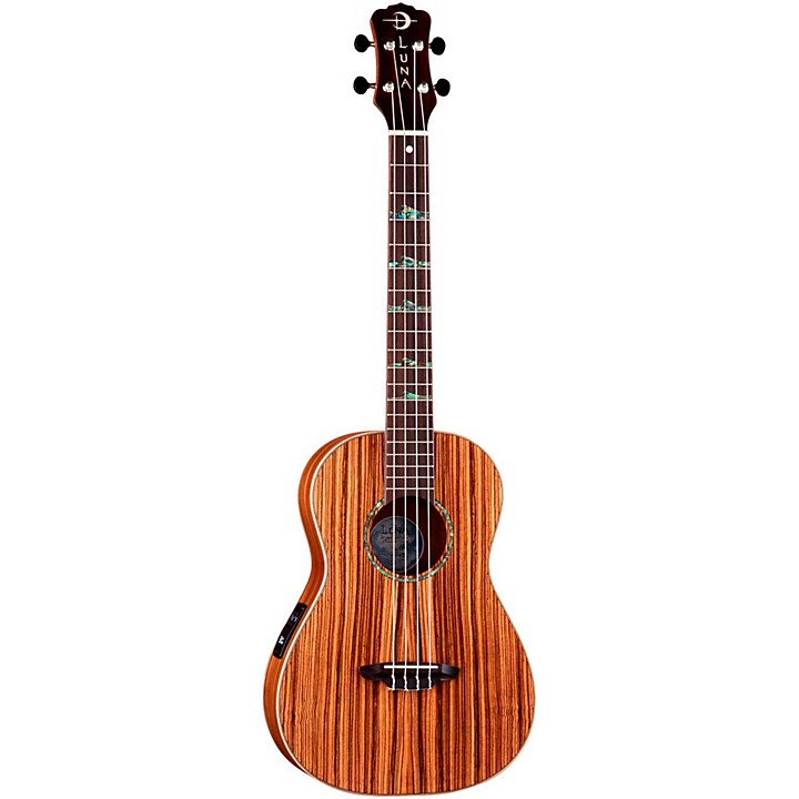 Luna ukulele store electric