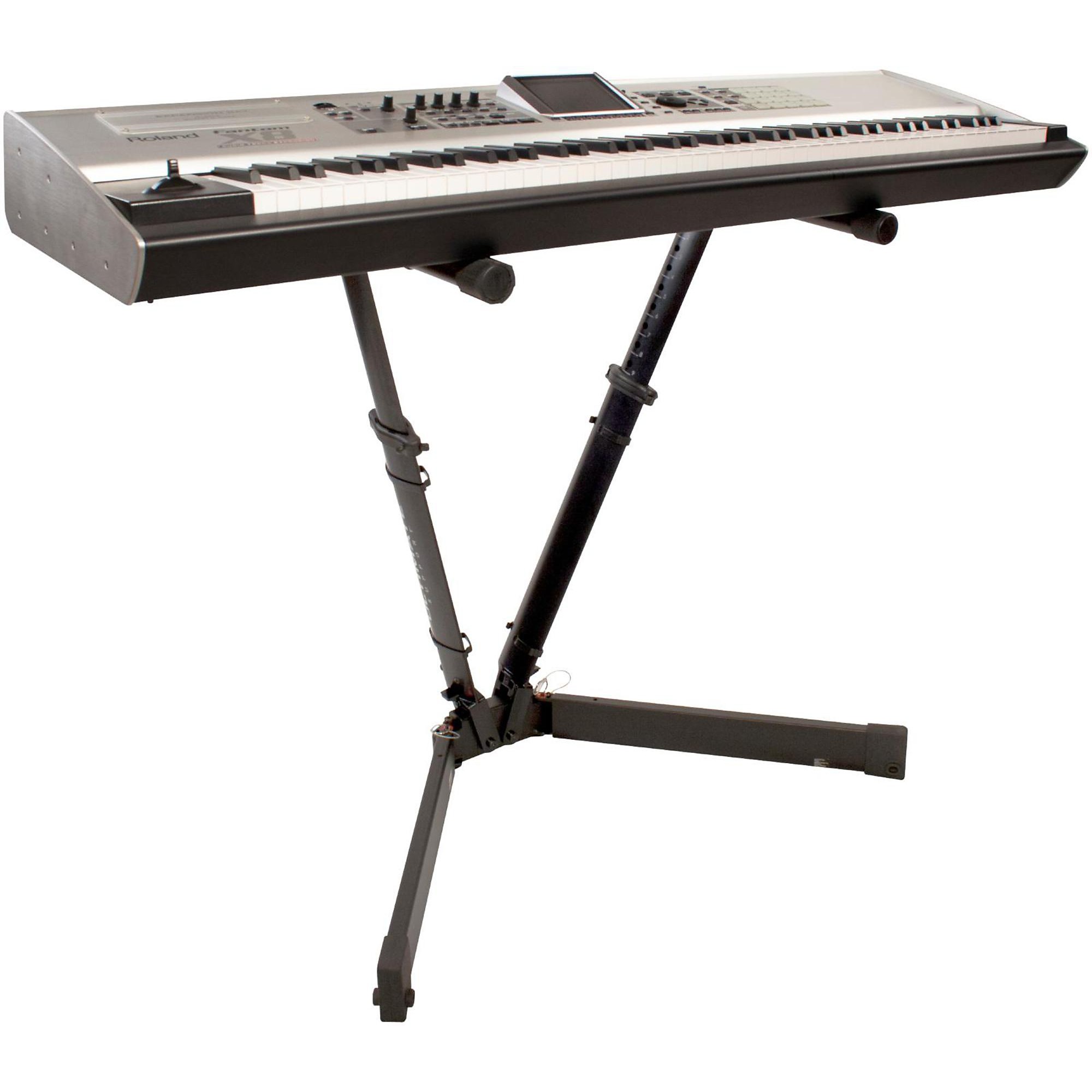 Ultimate Support V-Stand Pro V-Style Keyboard Stand | Music