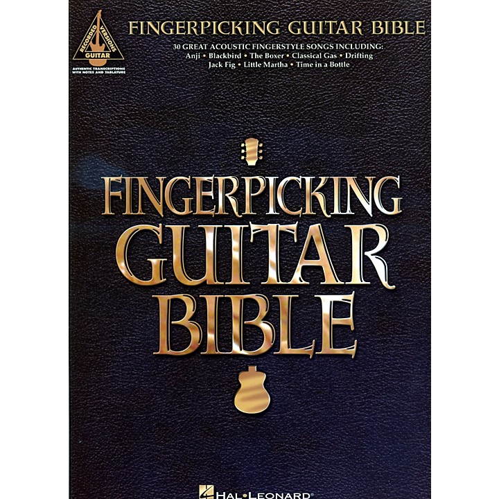 Klappe At søge tilflugt Plakater Hal Leonard Fingerpicking Guitar Bible Tab Songbook | Music & Arts