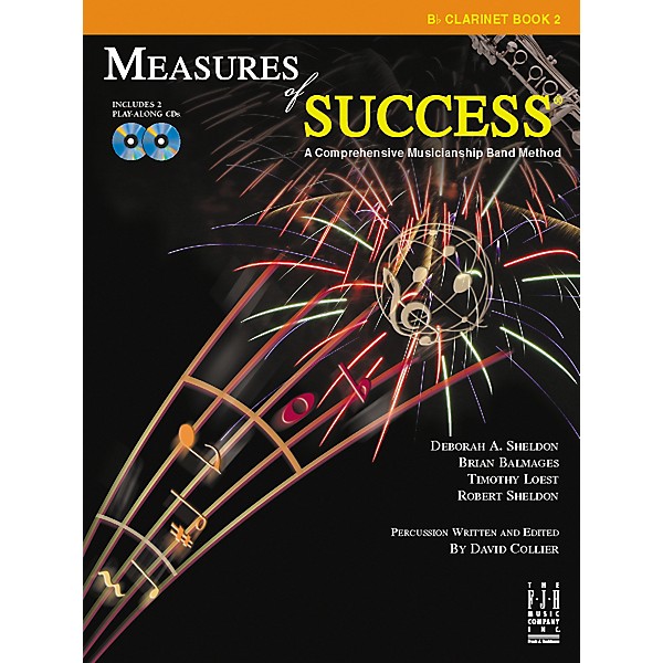 Fjh Music Measures Of Success Clarinet Book 2 Music Arts