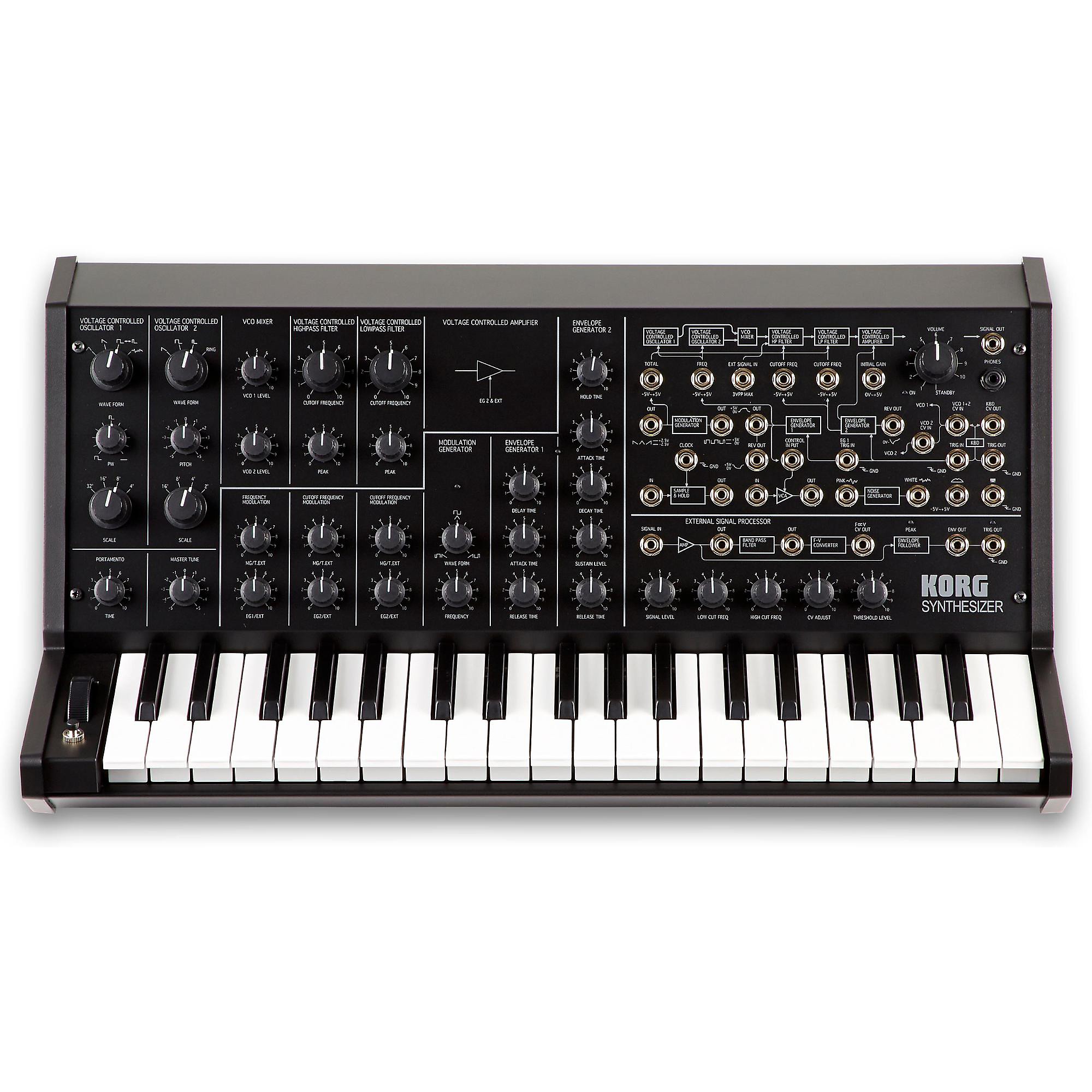 Korg MS-20 mini Analog Synthesizer inkl. Tasche high quality