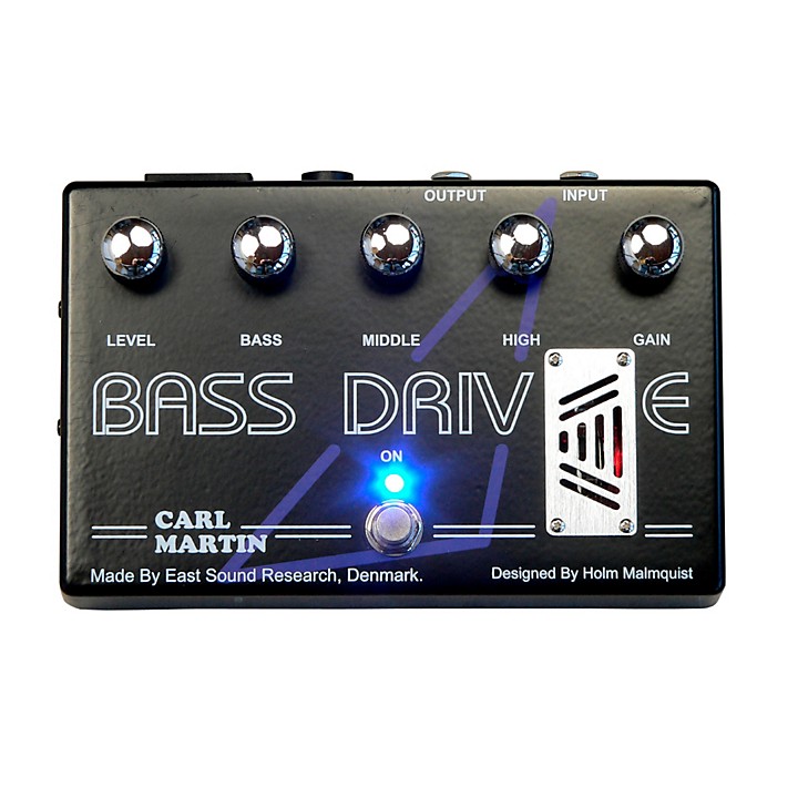 Carl Martin Carl Martin Bass Drive Tube Pre Amp Bass Effects Pedal