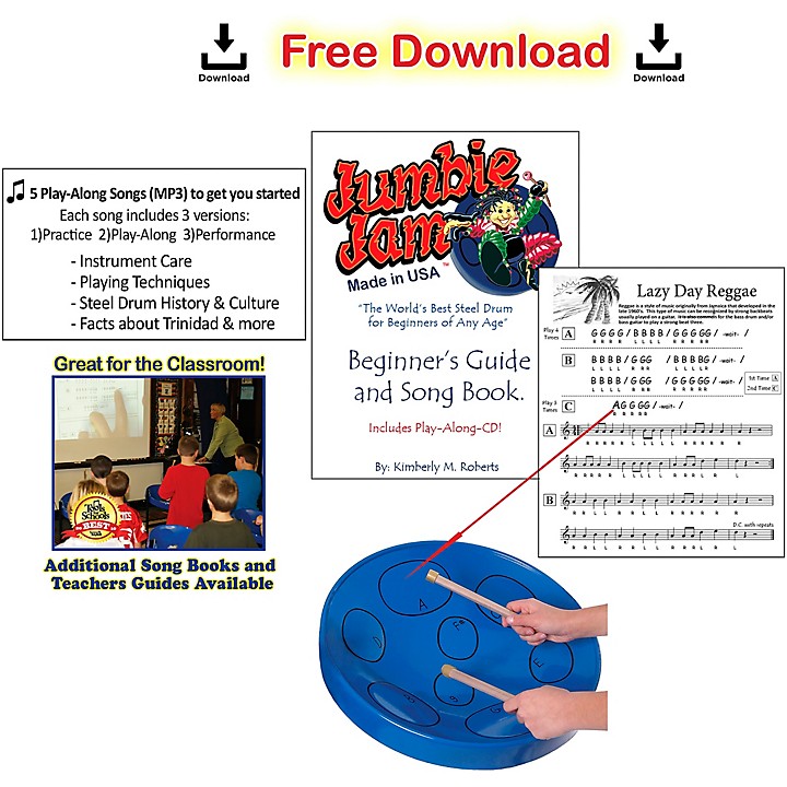 Jumbie Jam Steel Drum - Silver