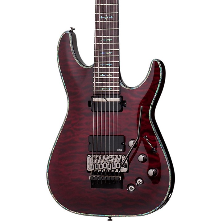 Schecter floyd rose deals guitar