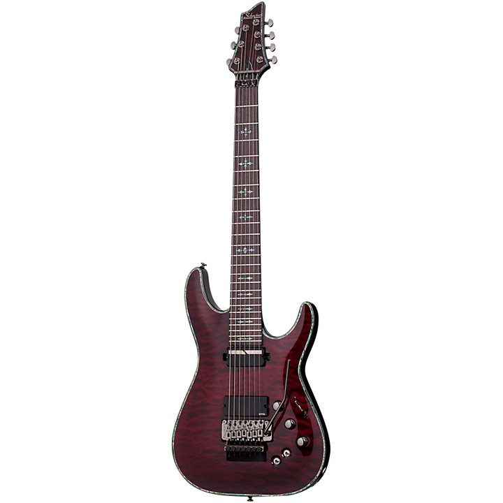 Schecter Guitar Research Hellraiser C-7 With Floyd Rose Sustaniac Electric  Guitar | Music & Arts