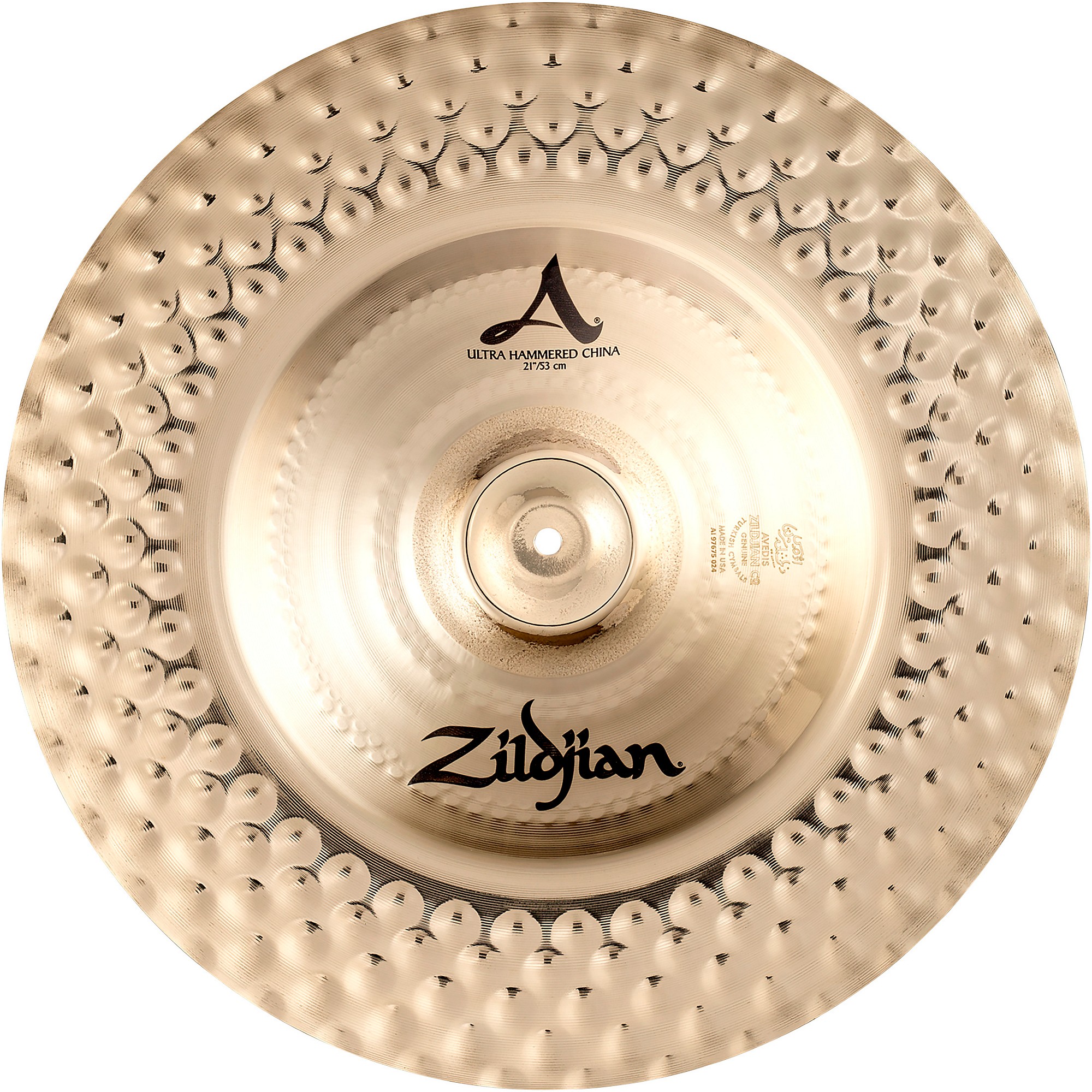 デミリッチ アンパサンド Foil 4枚 Zildjian A Series Ultra Hammered China Cymbal Brilliant