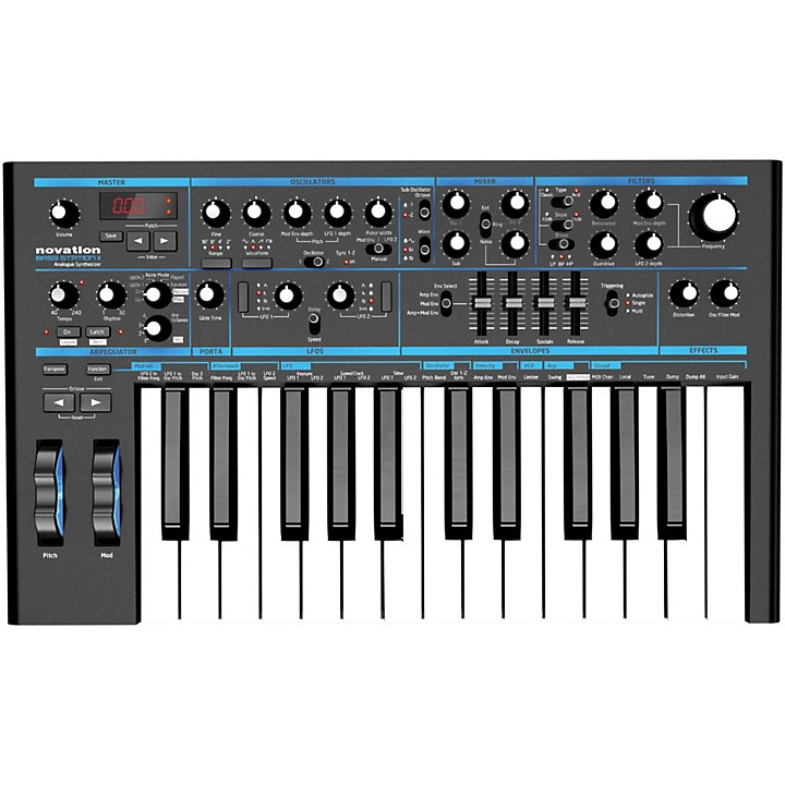 Novation synth deals keyboard