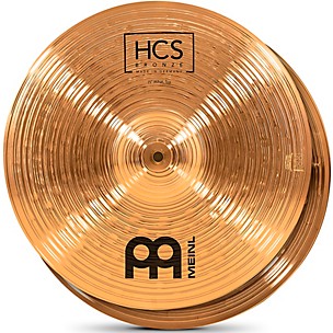 MEINL HCS Bronze Hi-Hat Cymbals