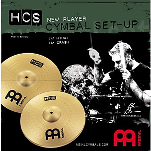 MEINL HCS New Player Cymbal Setup