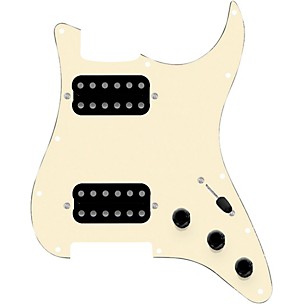 920d Custom HH Loaded Pickguard for Strat With Uncovered Cool Kids Humbuckers and S3W-HH Wiring Harness