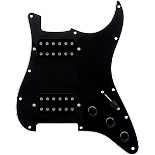 920D Custom HH Loaded Pickguard for Strat With Uncovered Cool Kids Humbuckers and S3W-HH Wiring Harness