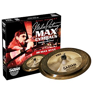Sabian HH Low Max Stax Cymbal Pack Brilliant Finish
