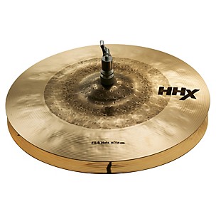 Sabian HHX Click Hats Brilliant Finish