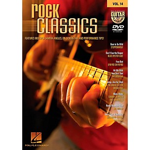 Hal Leonard HLP 320646 ROCK CLASSICS PLAY ALONG DVD VOL 14