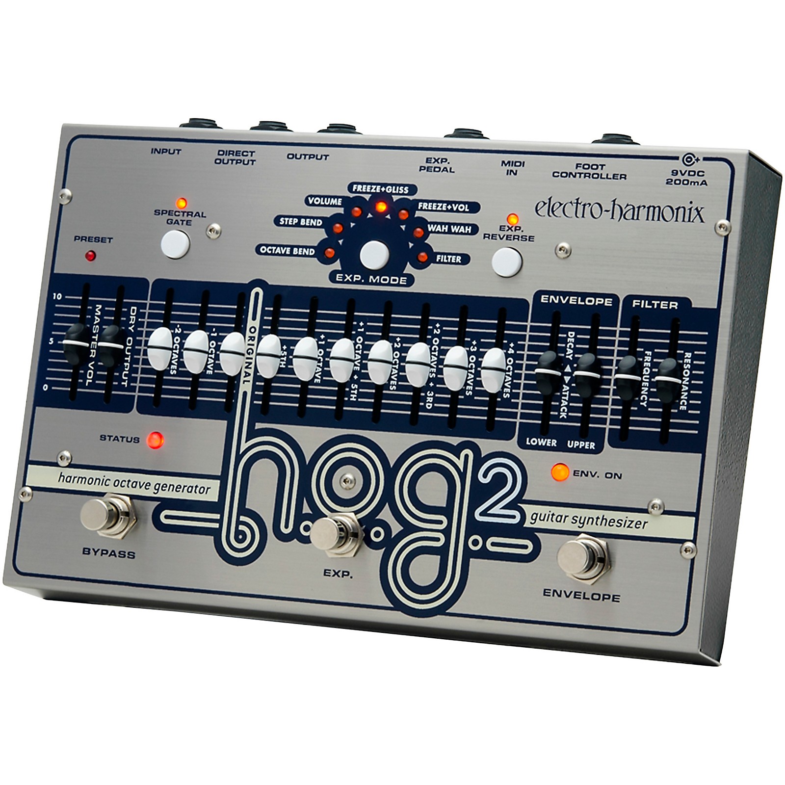 electro-harmonix HOG2 ギターエフェクター Electro-Harmonix HOG 2 Harmonic Octave Generator Guitar