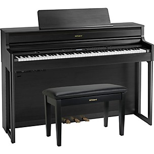 Roland HP704 Digital Upright Piano With Bench