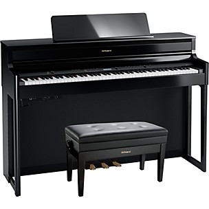 Roland HP704 Digital Upright Piano With Bench