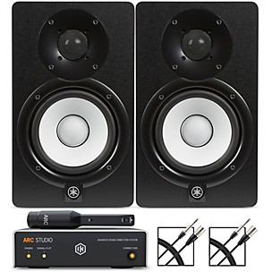 Yamaha HS5 5" Studio Monitor Pair with IK Multimedia ARC Studio Advanced Room Correction System